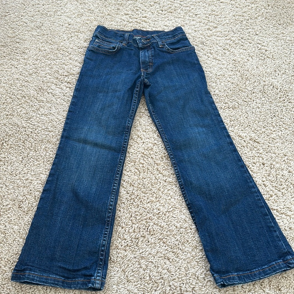 Boys wrangler boot cut jeans